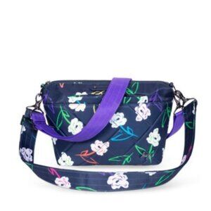 Lug Flare 2 Navy Floral Crossbody Bag for Women - Stylish & Perfect for Travel